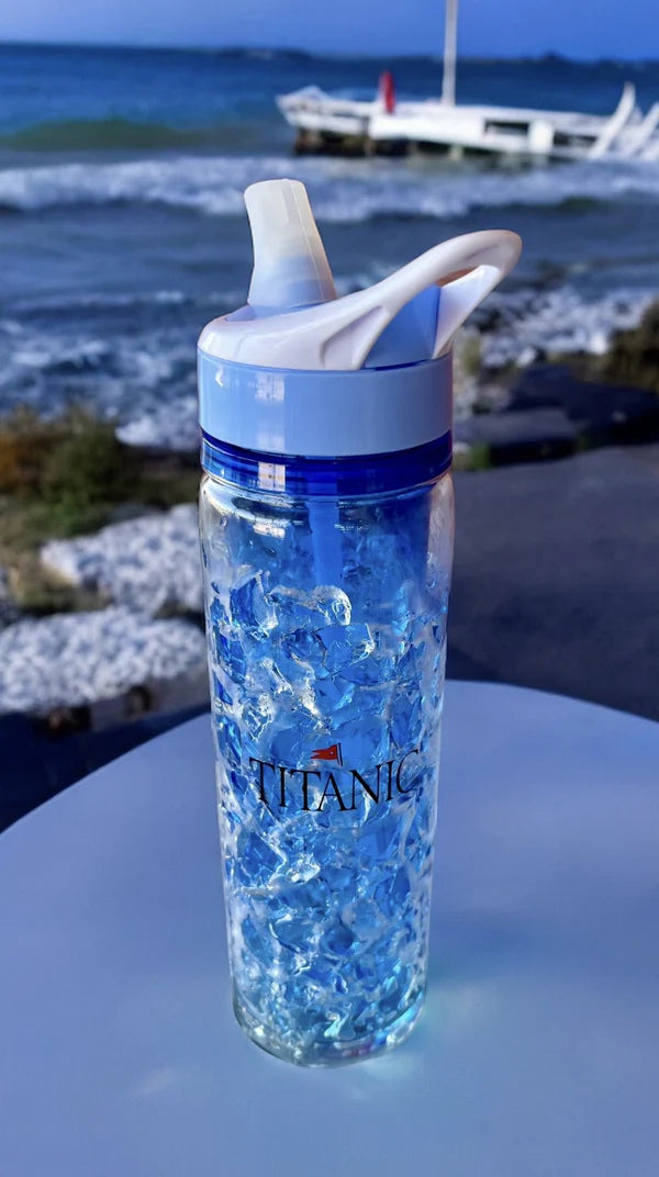 Cooling Gel Titanic Sport Tumbler - Ocean Blue