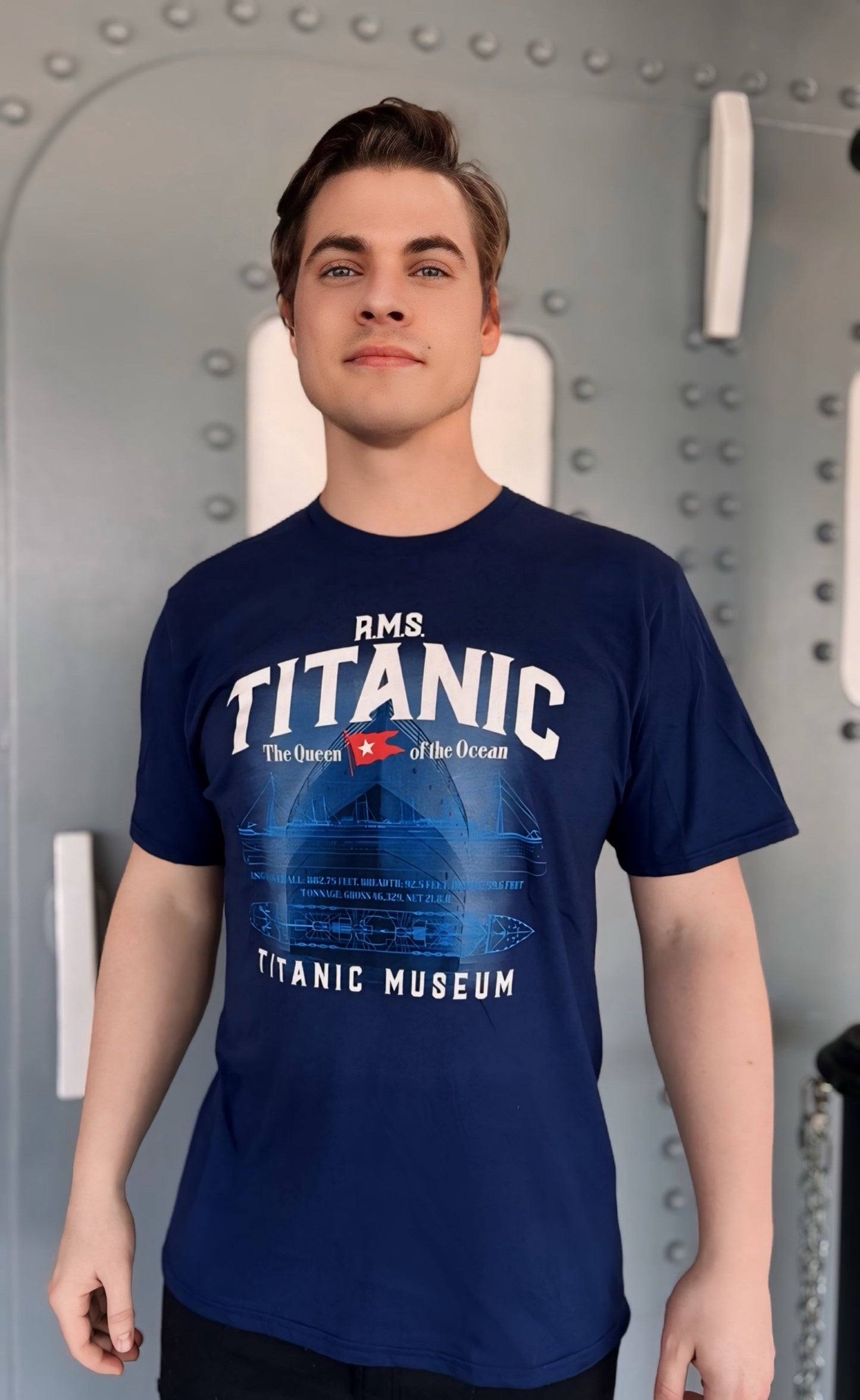 RMS Titanic Blueprint T-Shirt