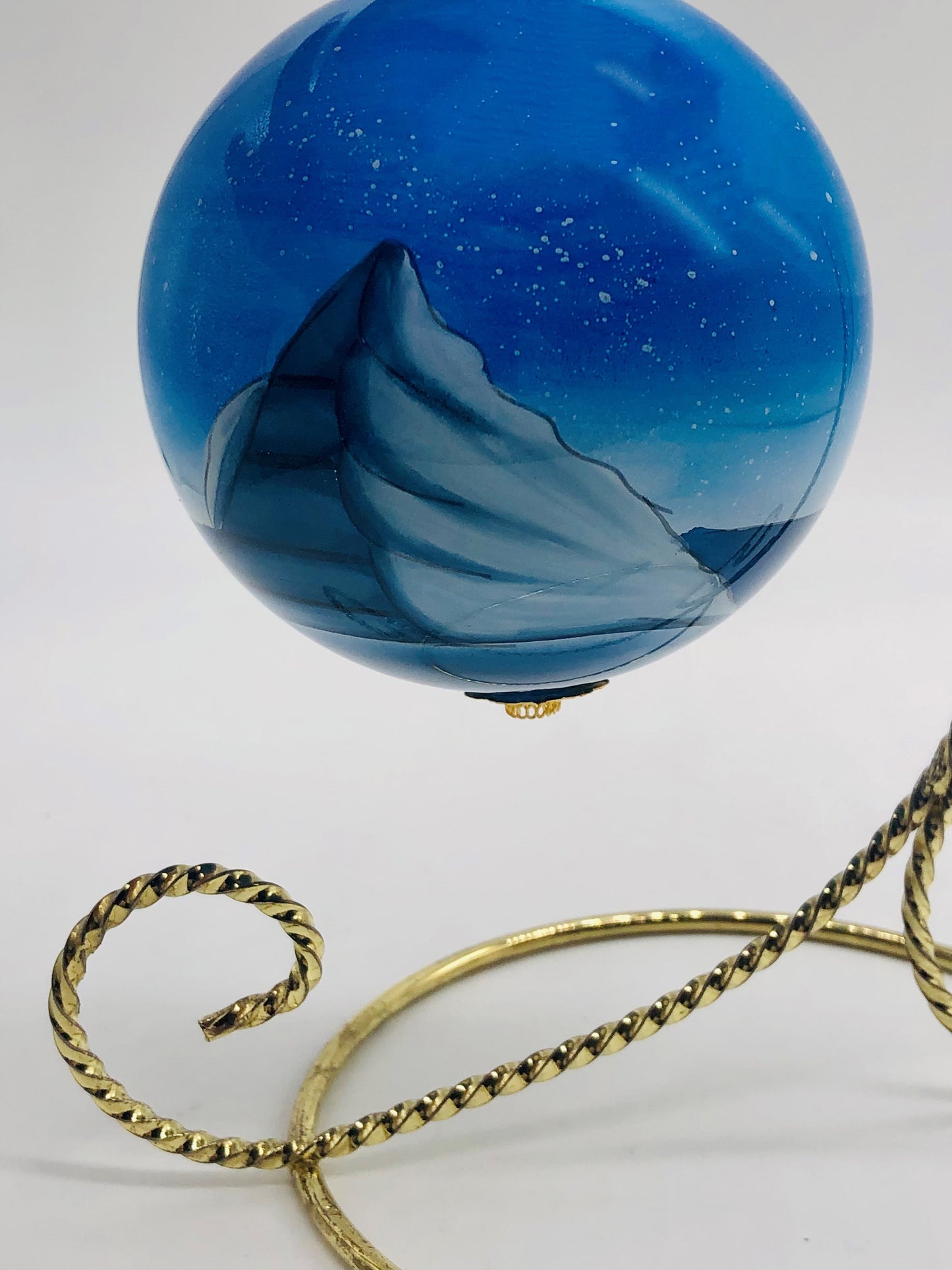 Titanic Night Sky Glass Ornament - Branson, MO