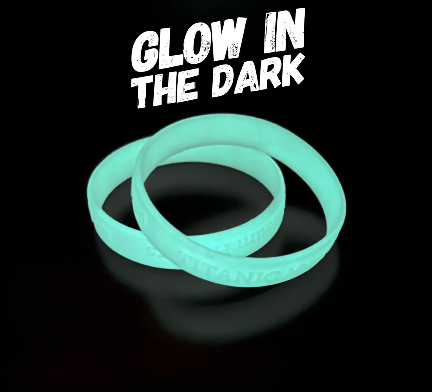 Titanic Year of the Children Glow Silicone Bracelet