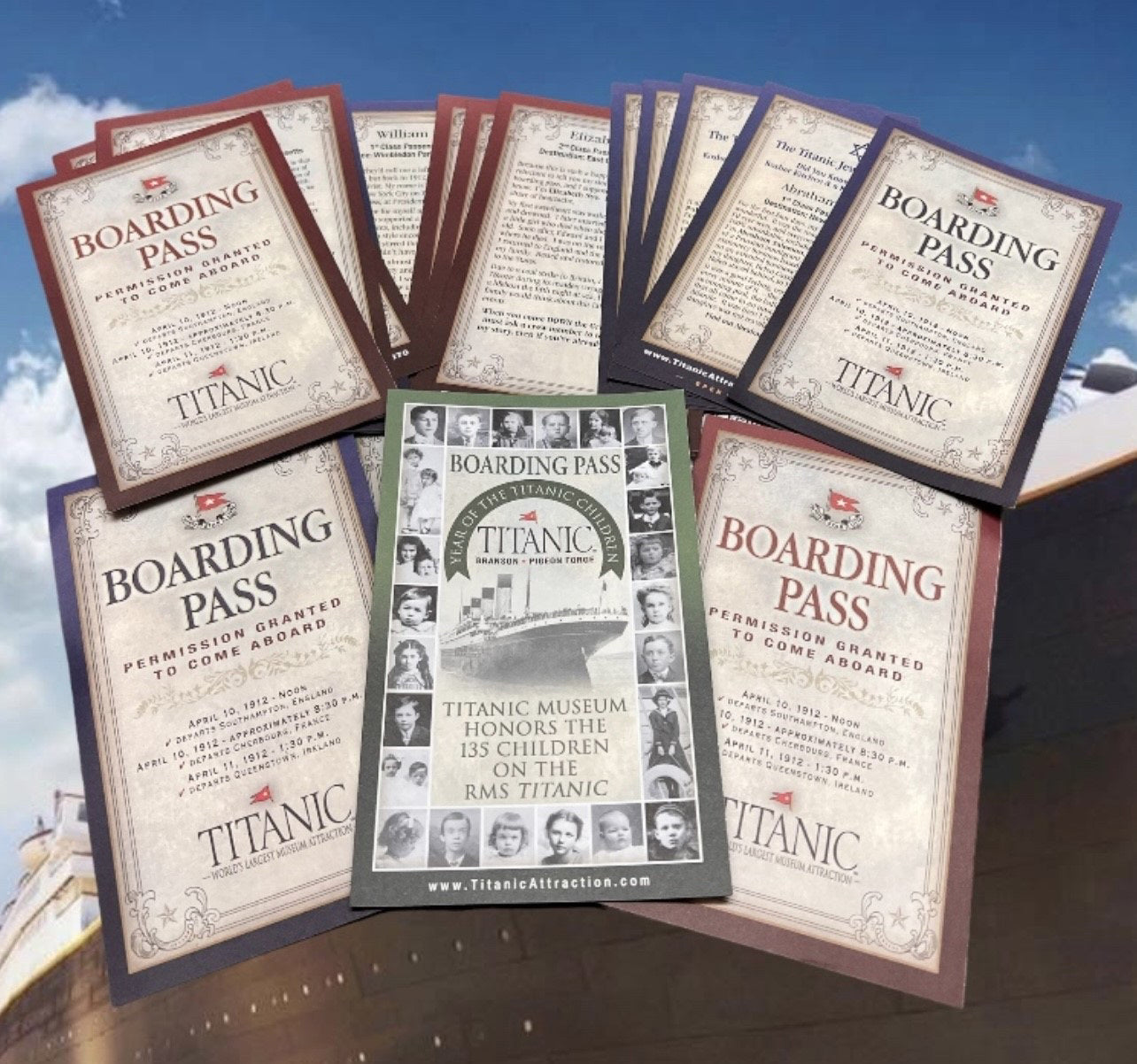 Boarding Pass Set