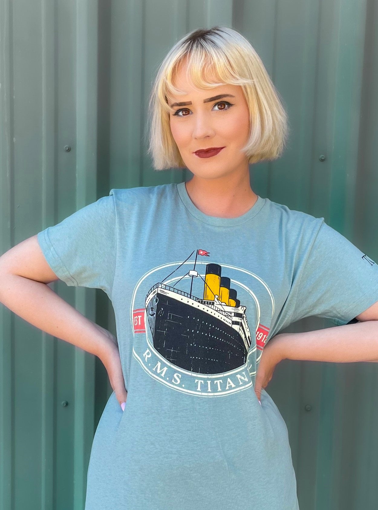 RMS Titanic Soft Fitted T-Shirt