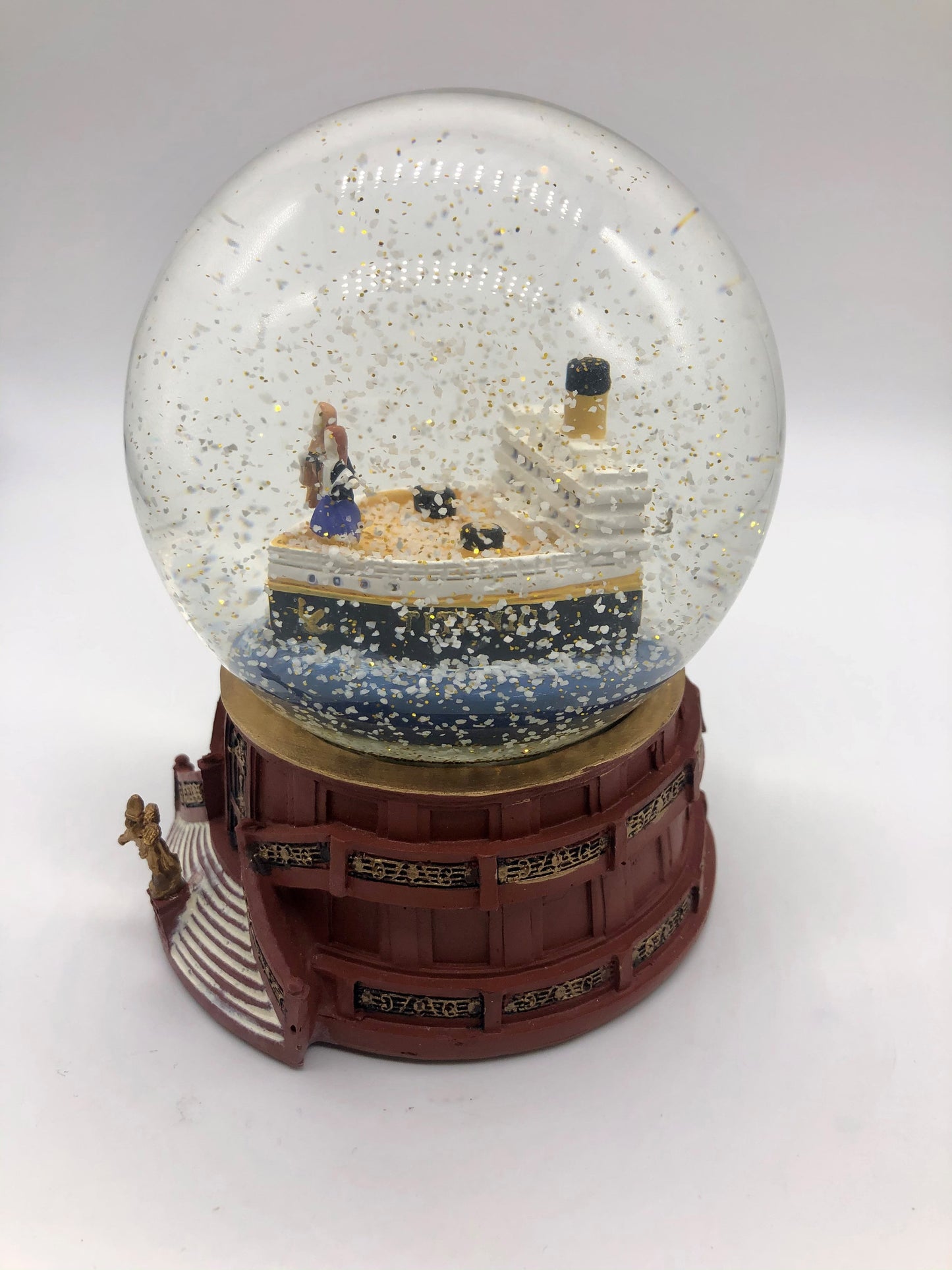 Titanic Grand Staircase Water Globe