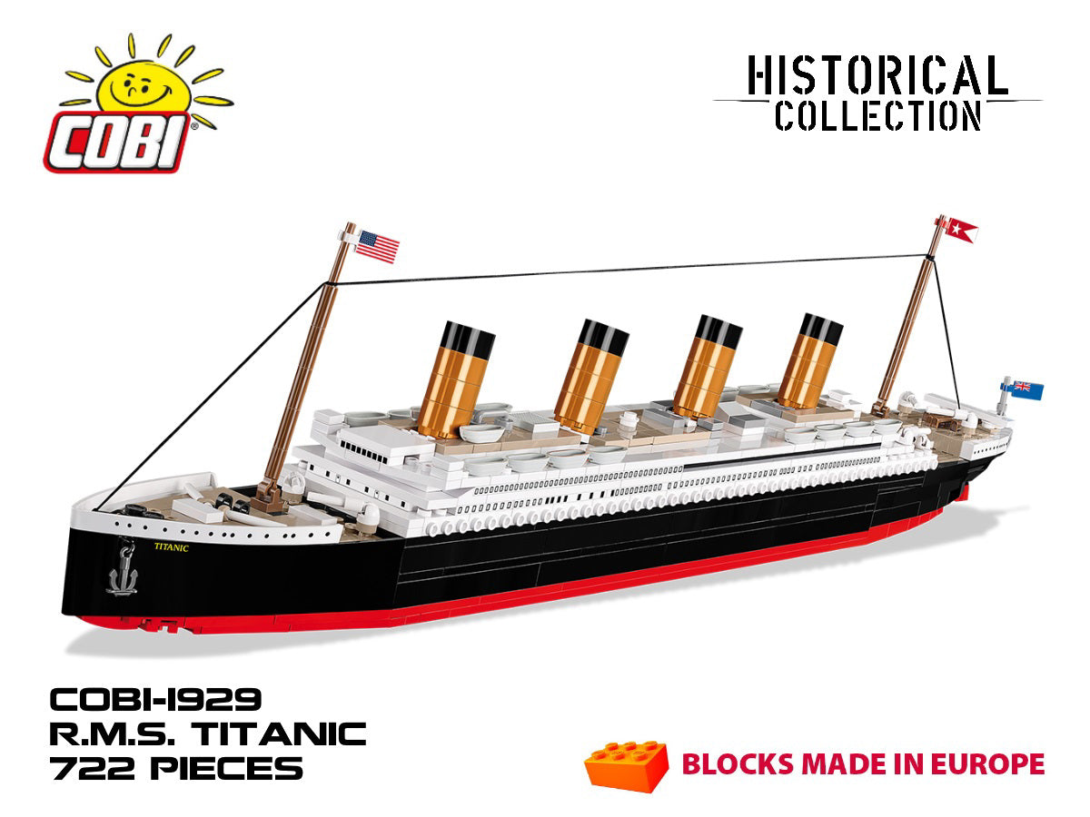 Titanic Cobi Block Set 722 Pieces