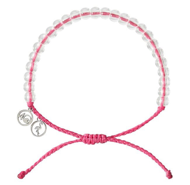 4Ocean Bracelet - Flamingo Beaded