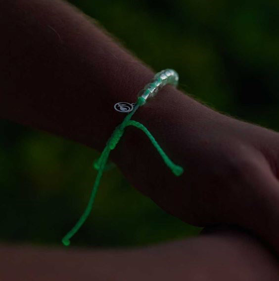 4Ocean Bracelet - Deep Sea Saltwater Glow Beaded