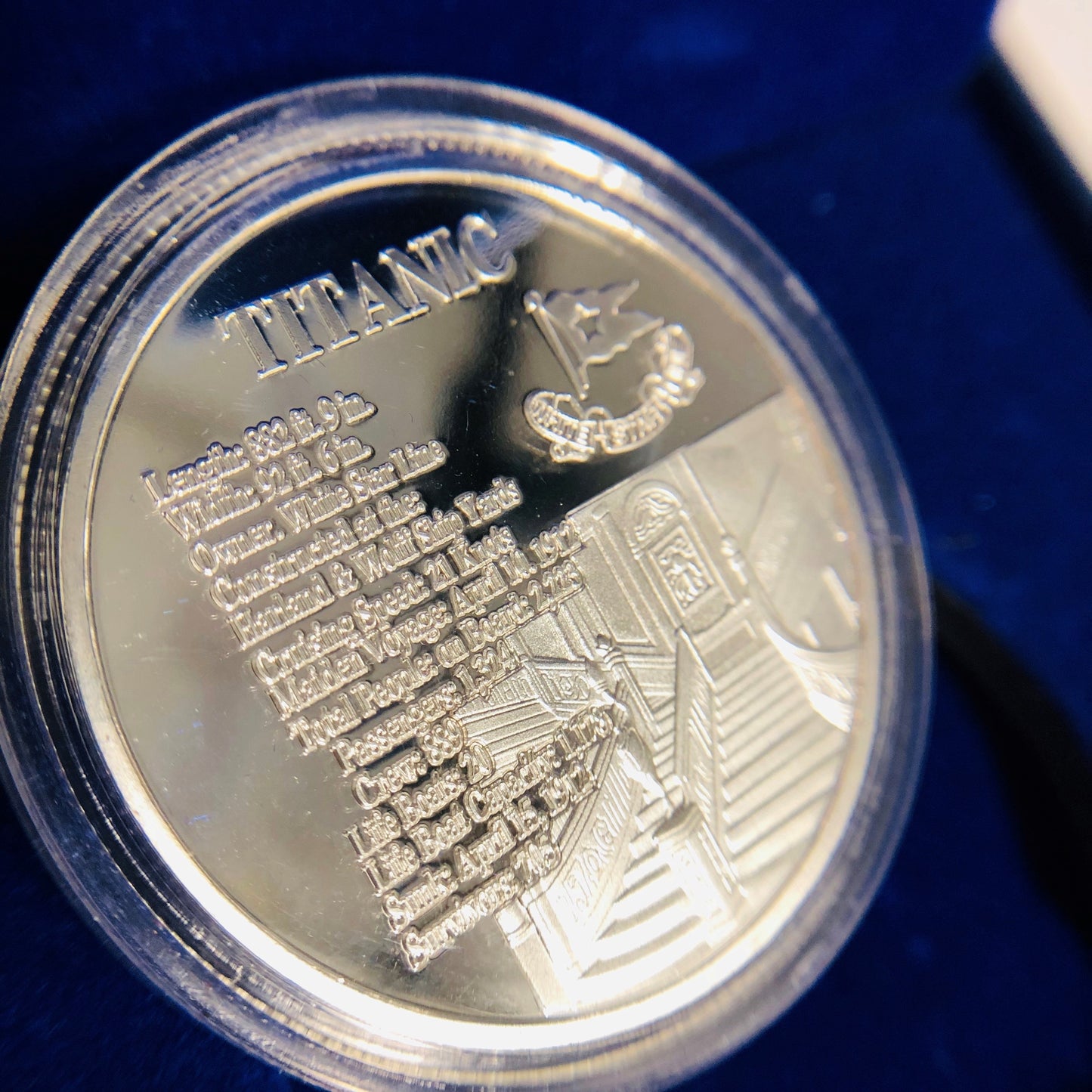 Titanic Two-Sided Collector Coin - Grand Staircase