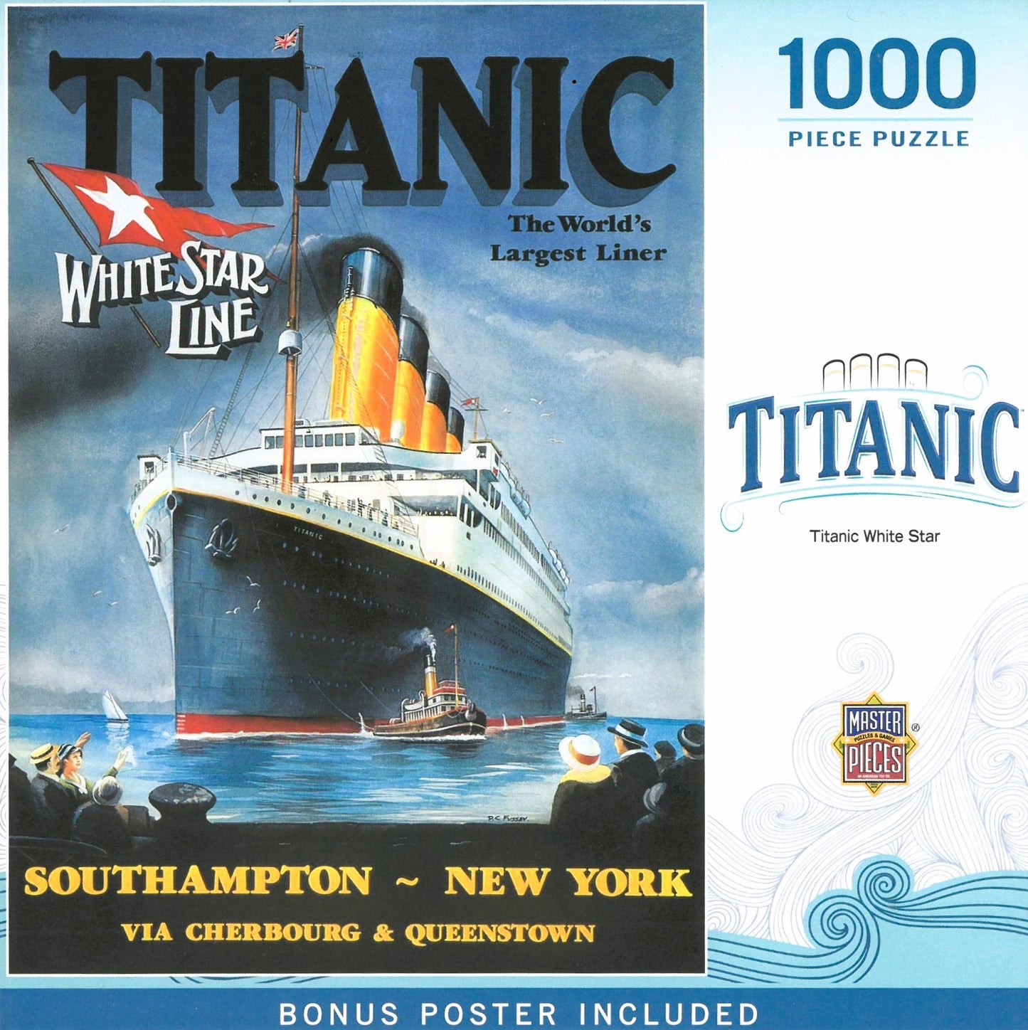 Southampton to New York Puzzle 1000 Pieces