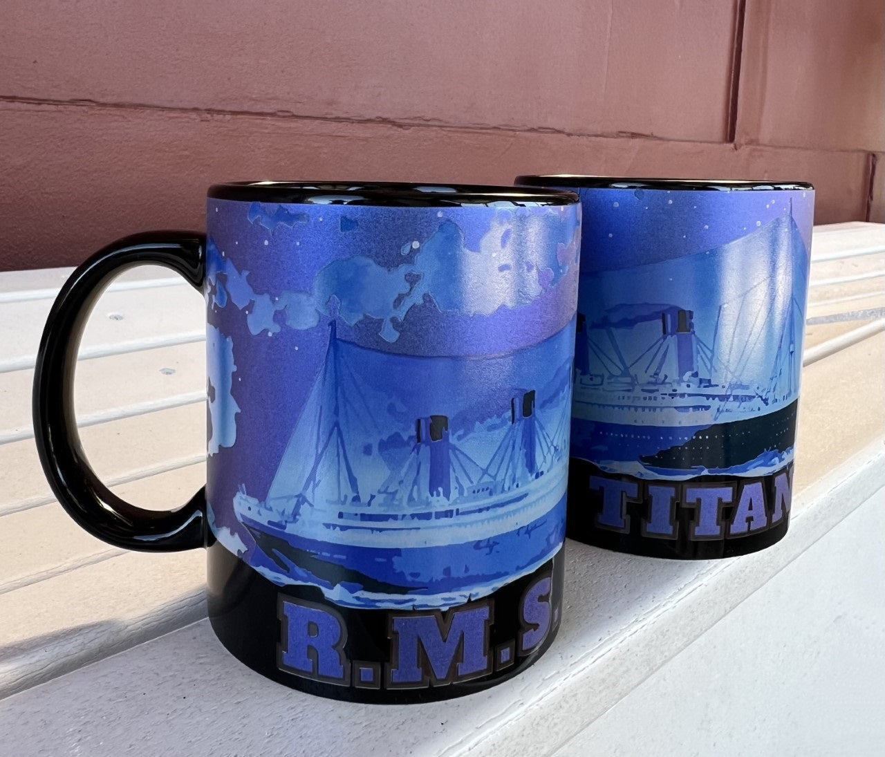 Metallic Starry Sky Titanic Mug