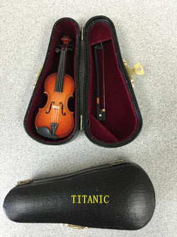 Miniature Violin in Case