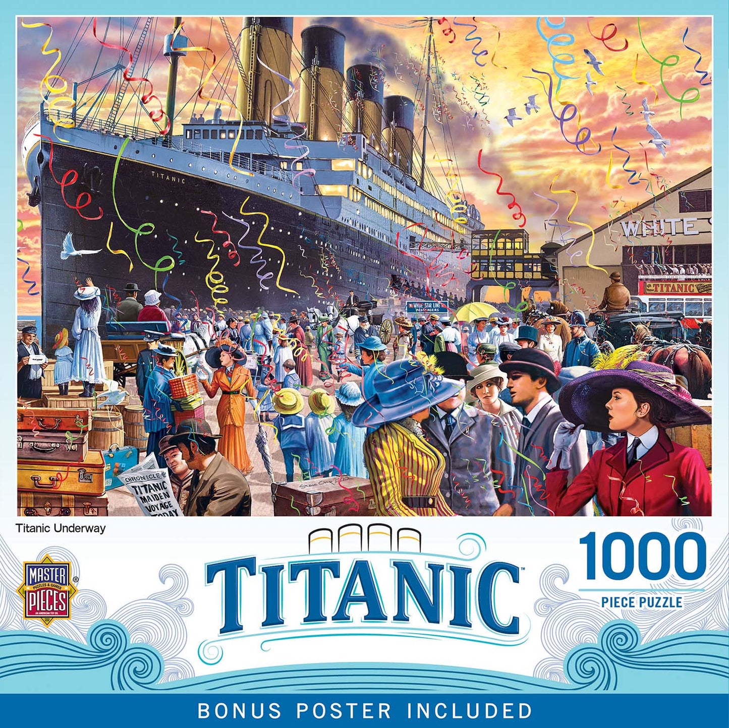 Titanic Underway 1000 Piece Puzzle