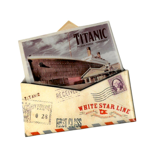 Titanic Envelope Magnet - Pigeon Forge, TN