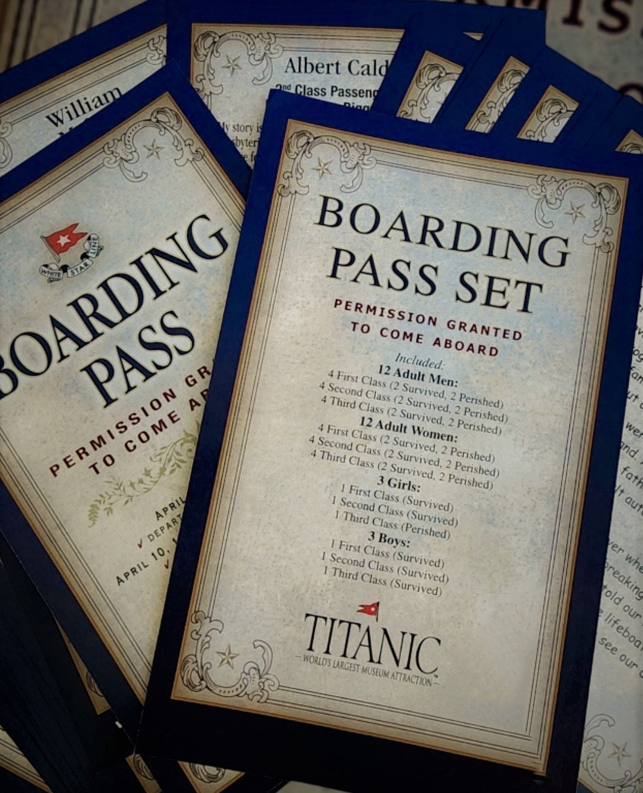 Boarding Pass Set