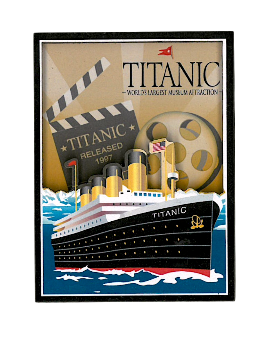 Titanic Film Reel Magnet
