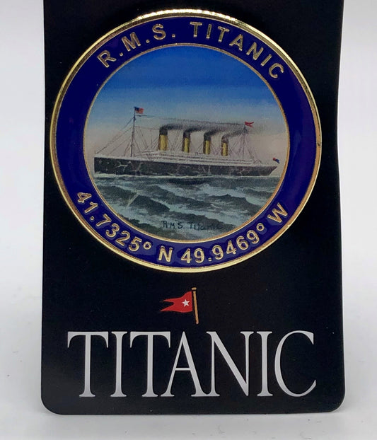 Titanic Photo Lapel Pin