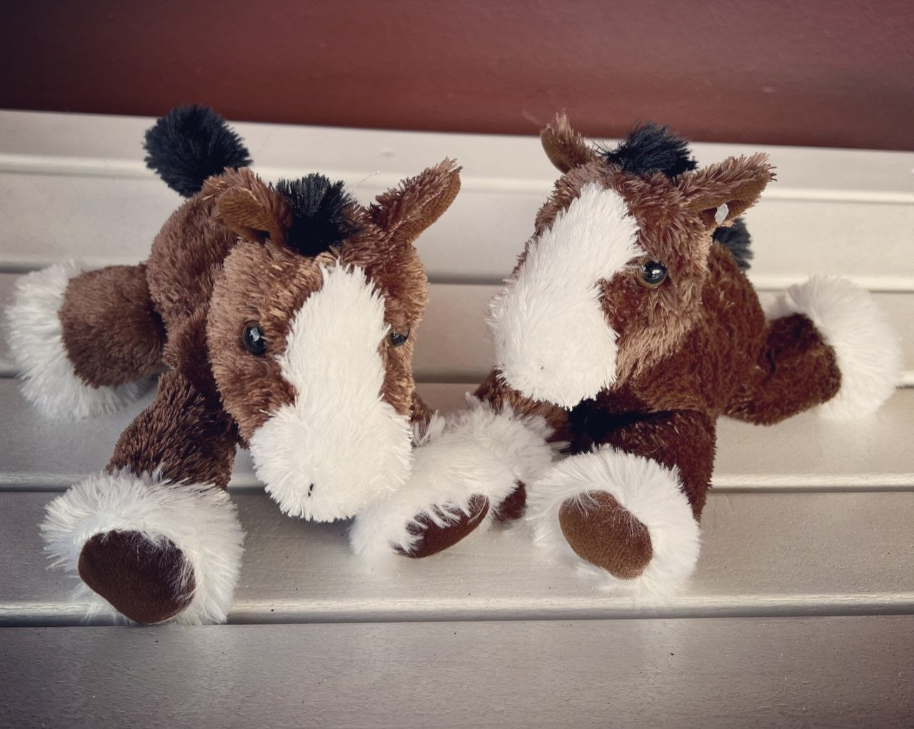 Mini Plush Clydesdale Horse 6 Inch