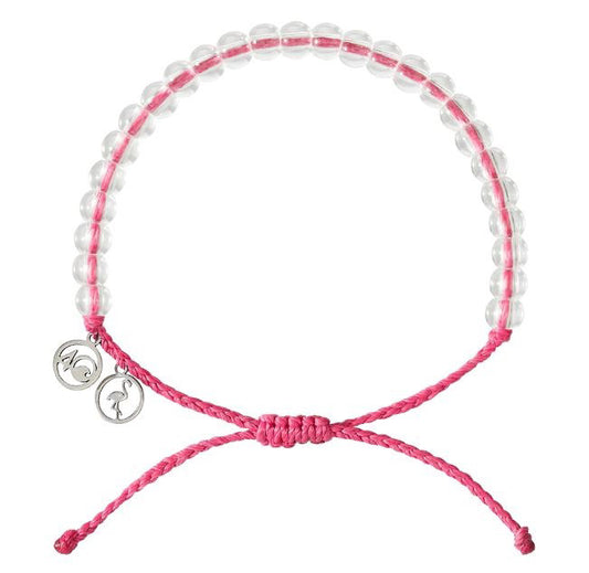 4Ocean Bracelet - Flamingo Beaded