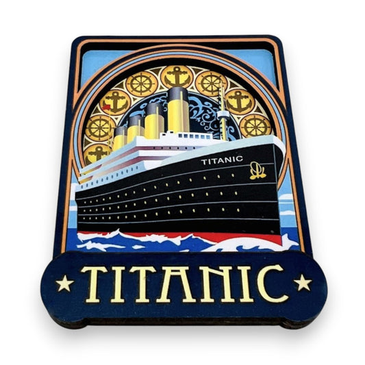 Titanic Art Nouveau Magnet
