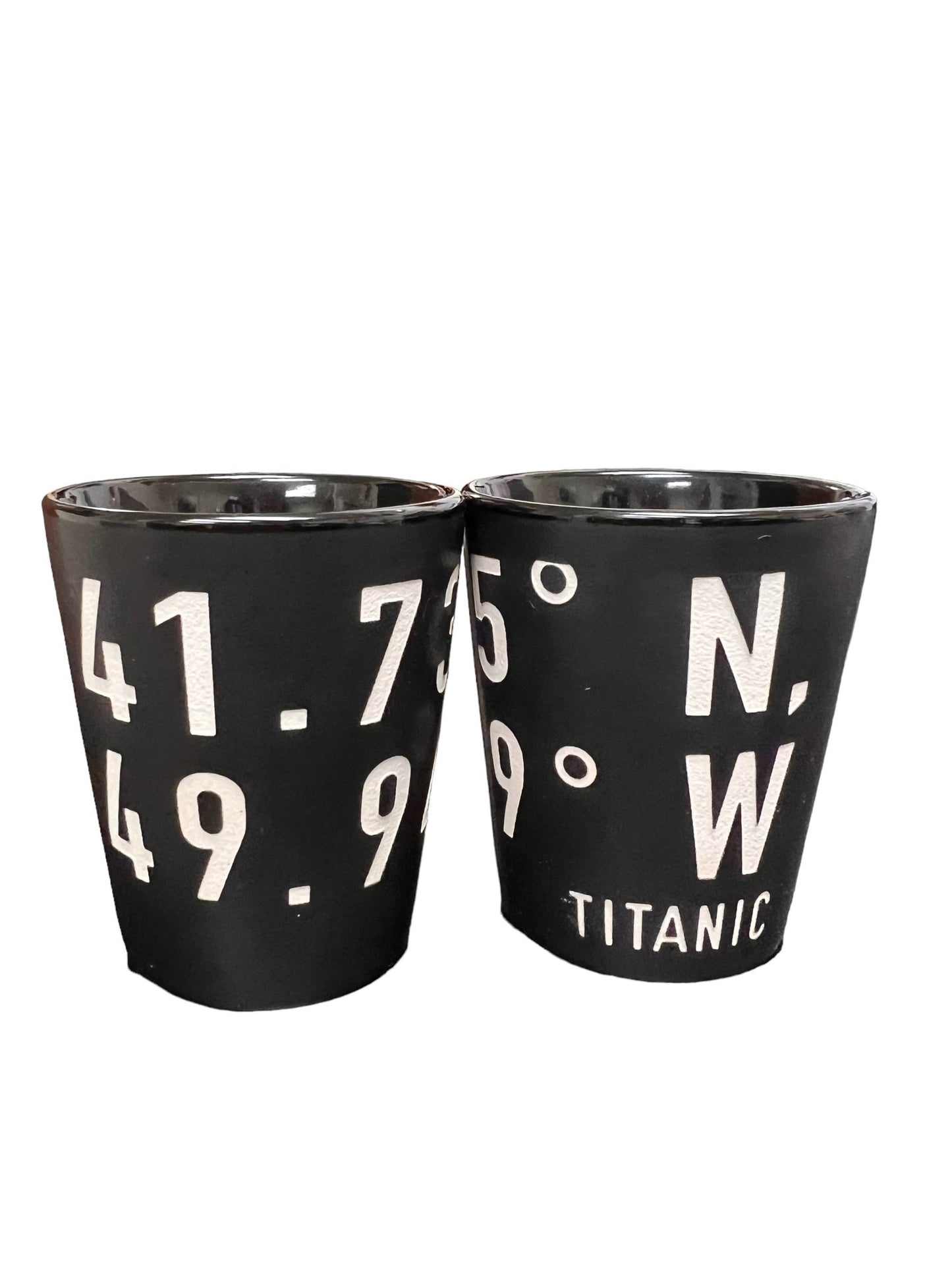 Coordinates Shot Glass