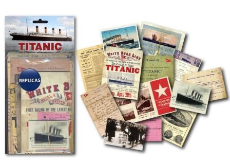 Titanic Memorabilia Replica Pack