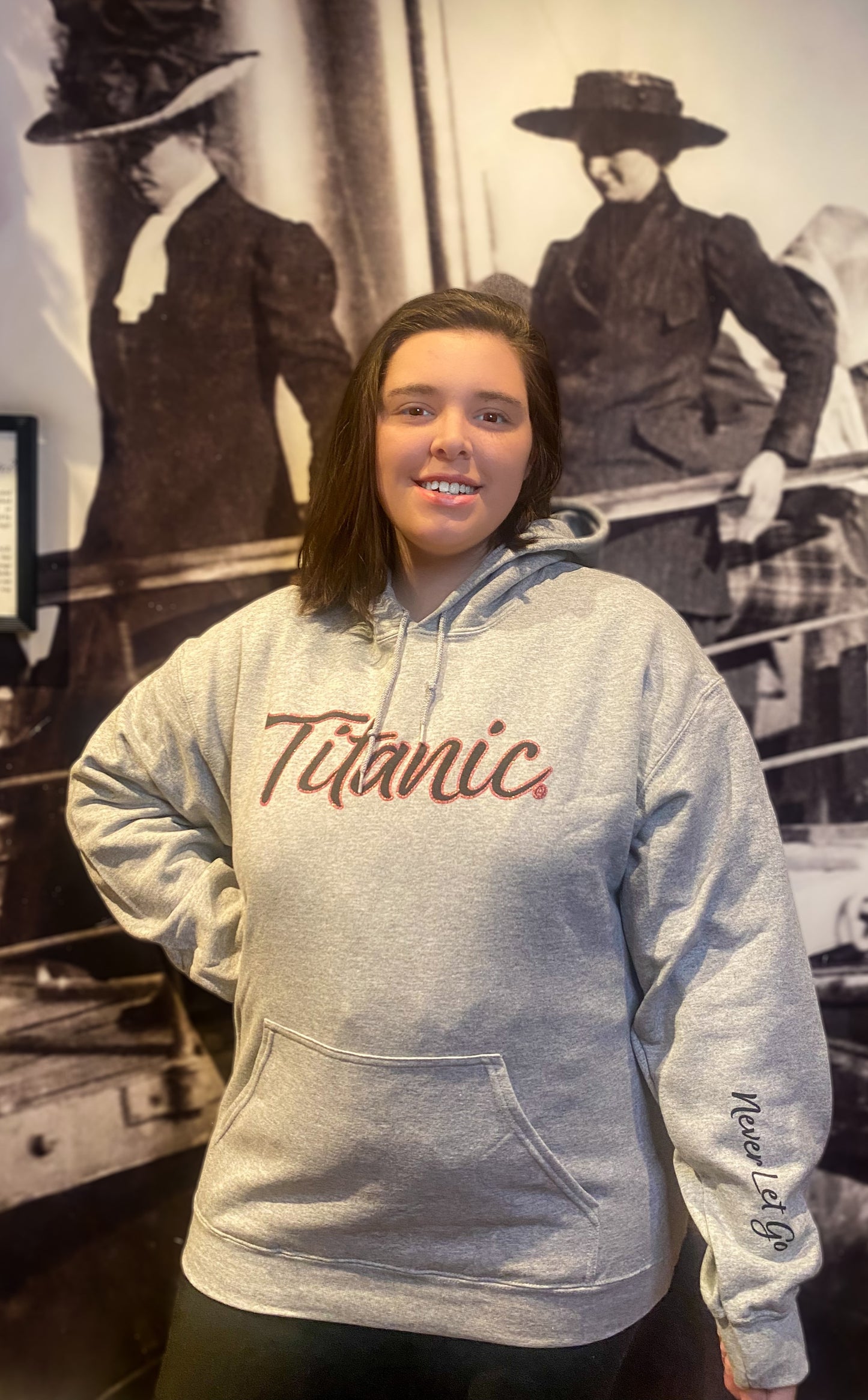 Sparkling Titanic Never Let Go Hoodie