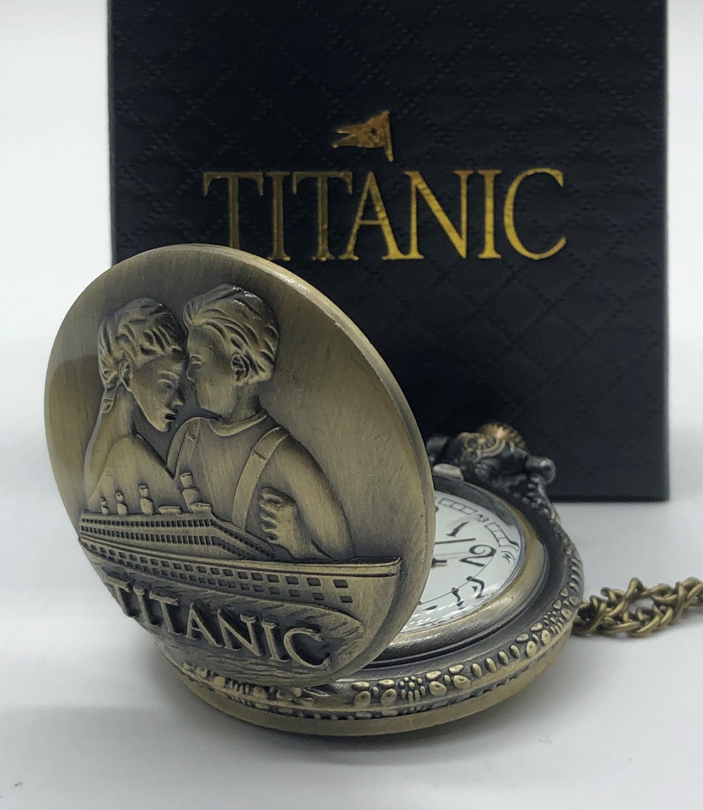 Jack and Rose Necklace Pocket Watch