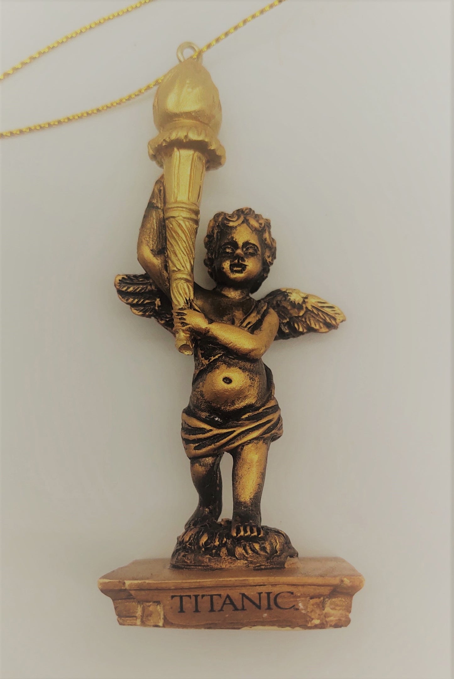 Grand Staircase Cherub Ornament