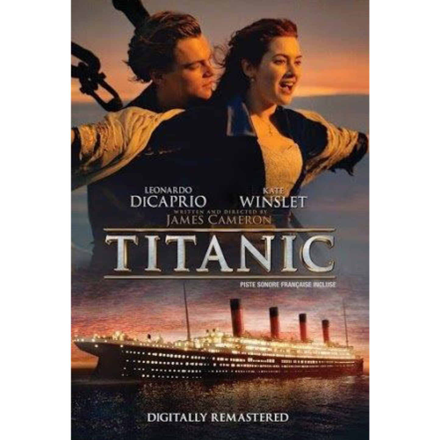 James Cameron's 1997 TITANIC Movie on DVD