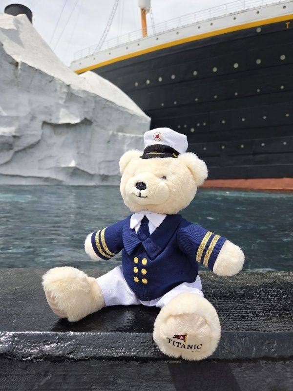 Titanic Captain Polar Bear Plush 12 Inches – Shop The Ship