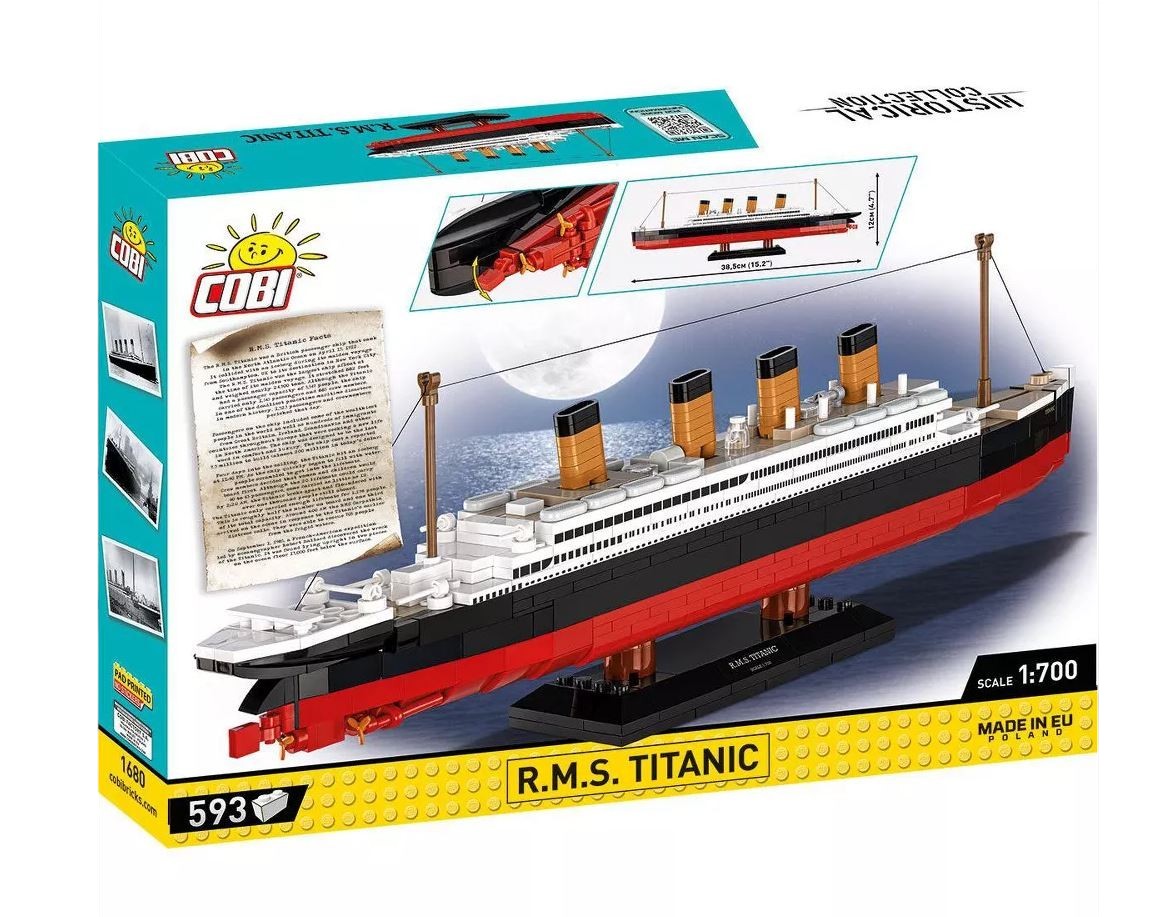 Titanic Cobi Block Set 593 Pieces