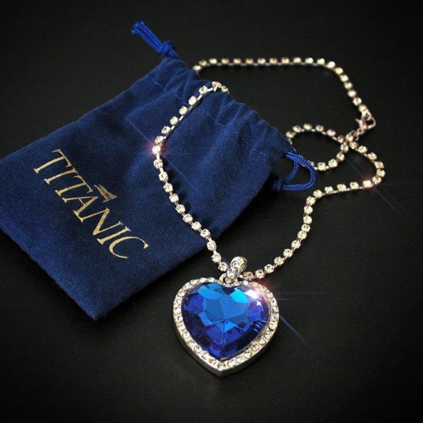 Titanic Costume Heart Necklace