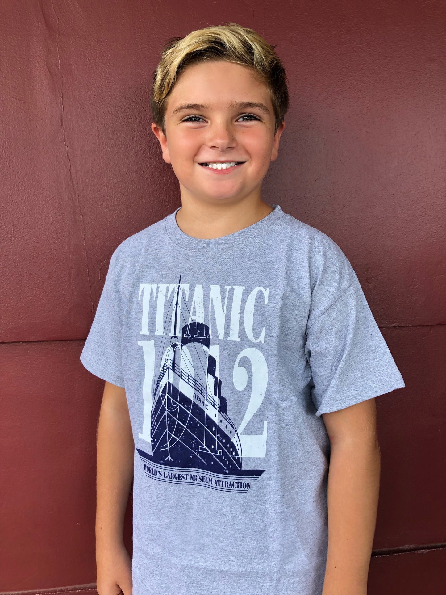 Big Ship Titanic Youth T-Shirt