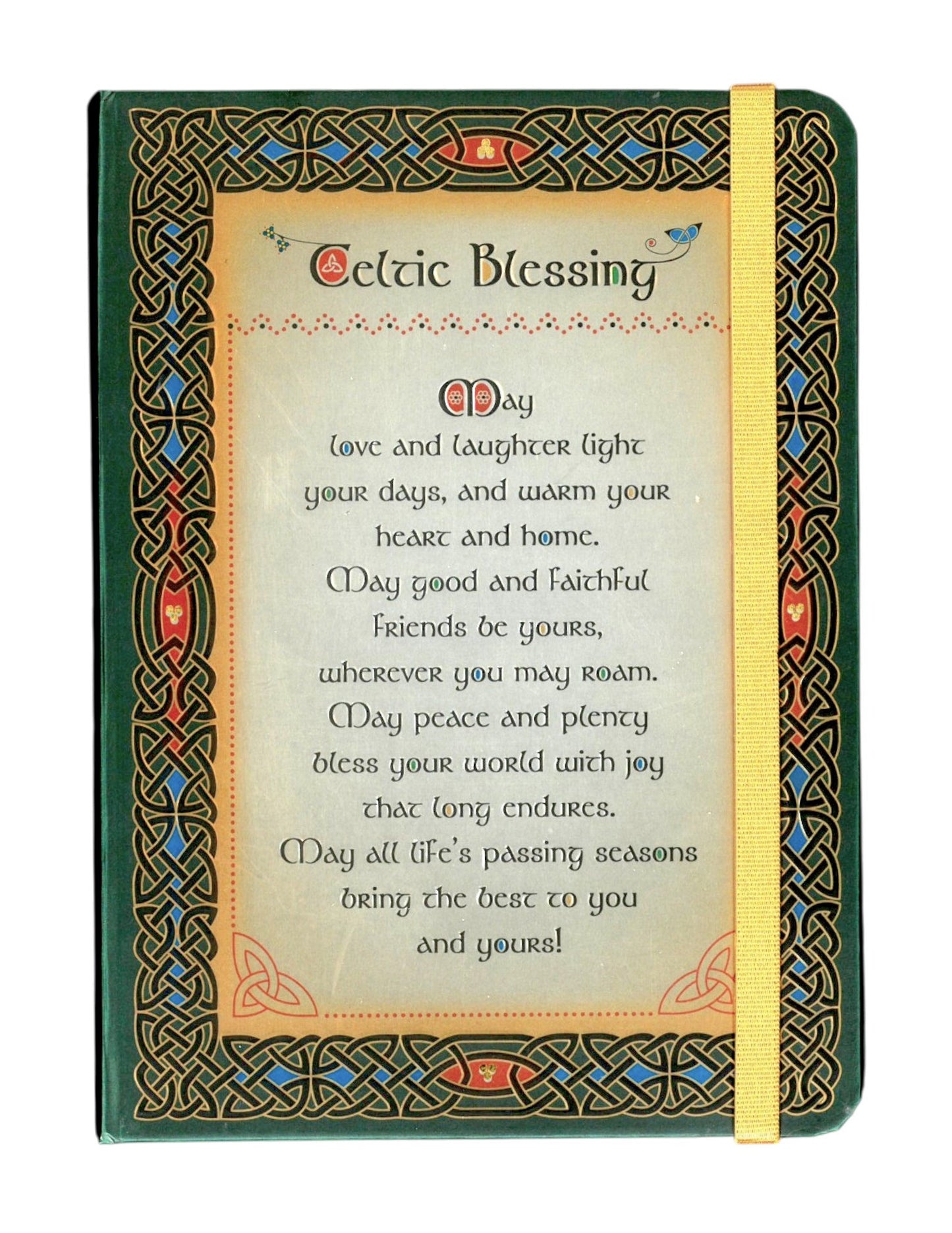 Celtic Blessing Foil Journal