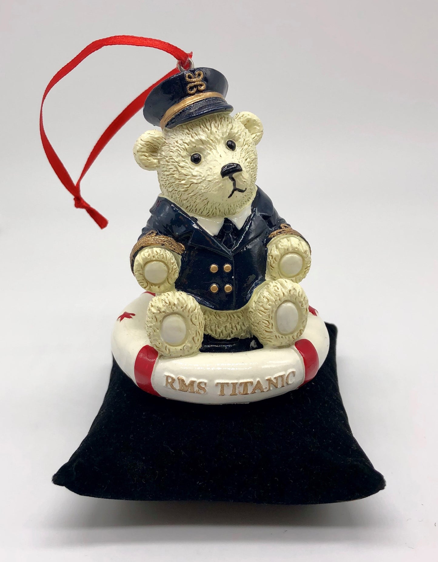 Titanic Officer Bear Ornament