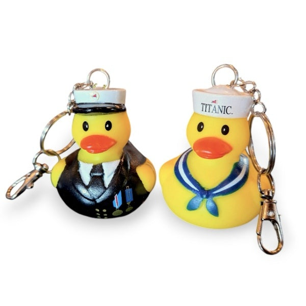 Captain Duck Key Ring