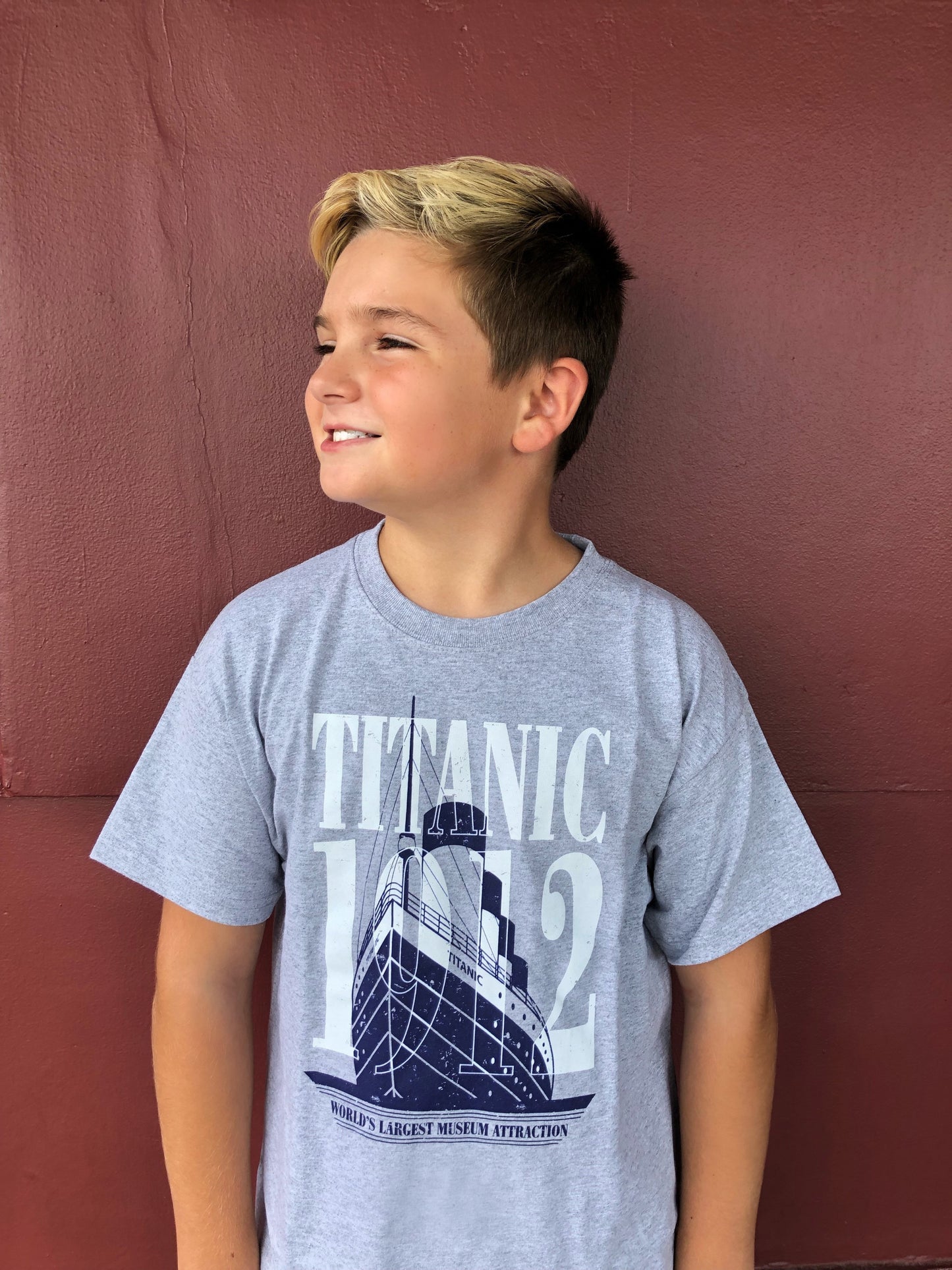 Big Ship Titanic Youth T-Shirt