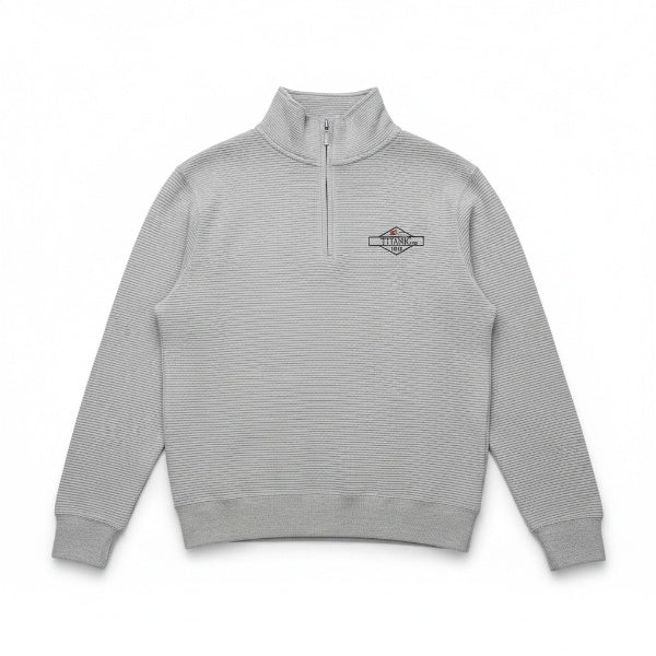 Titanic Quarter Zip Ottoman Sweatshirt