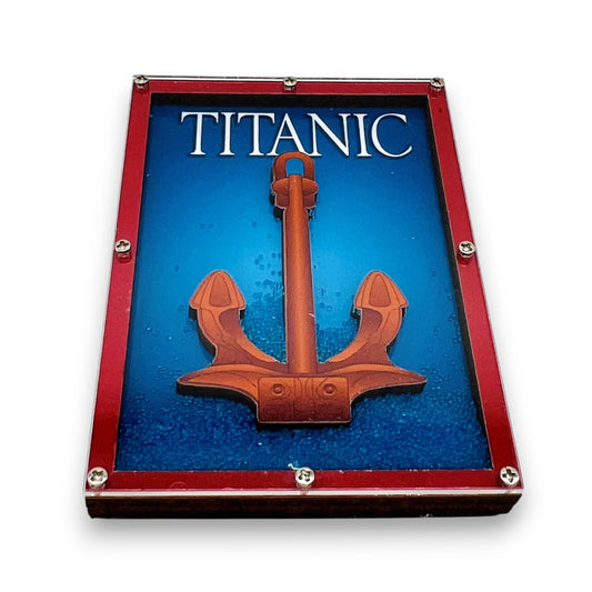 Titanic Anchor Shaker Fidget Magnet