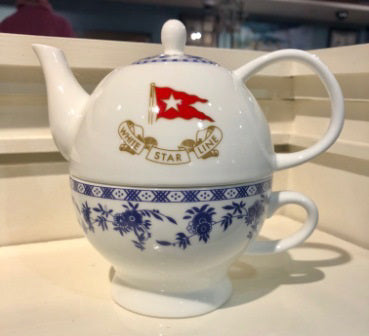 Second Class Blue Delft Tea for One