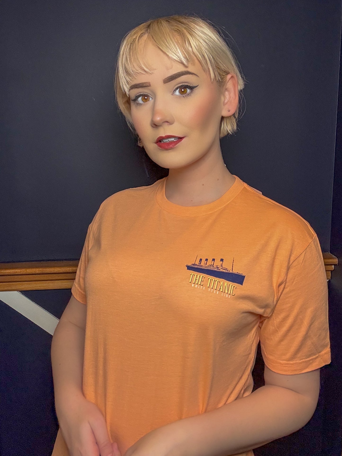 Royal Mail Ship Postage Stamp T-Shirt