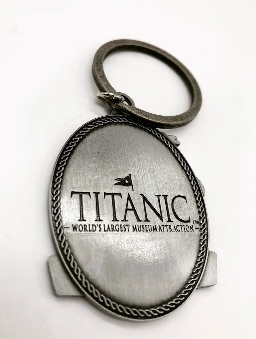 Built in Belfast Metal Key Ring