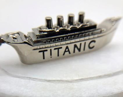 Titanic Ship Small Metal Key Ring