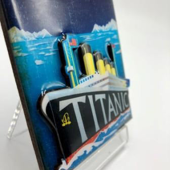 Titanic 2D Ship Magnet