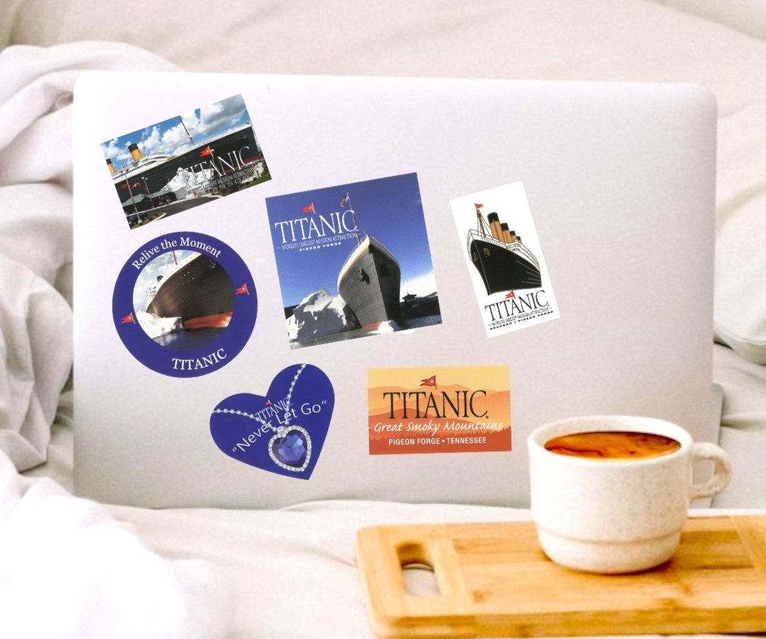Vinyl Sticker Titanic Museum in Pigeon Forge