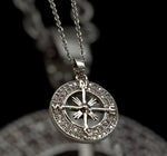 TITANIC SPARKLING COMPASS NECKLACE