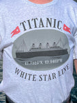 TITANIC OVAL COORDINATES T SHIRT XXL