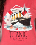 TITANIC LIFE RING SOFT FITTED T SHIRT - PIGEON FORGE, TN