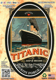 TITANIC BIG STICKER - SHIP OF DREAMS - PIGEON FORGE, TN