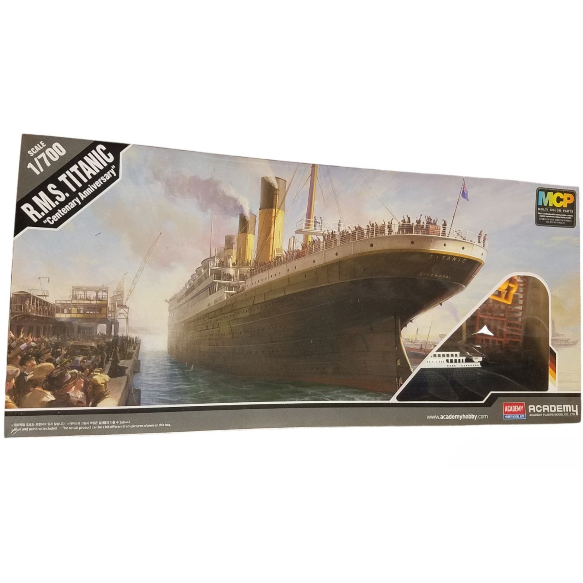 Maquette Titanic ZHENGDEFU - Échelle 1/720, Modèle Kit DF054A, Neuf