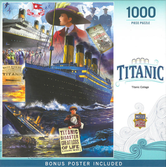 Titanic Collage 1000 Piece Puzzle